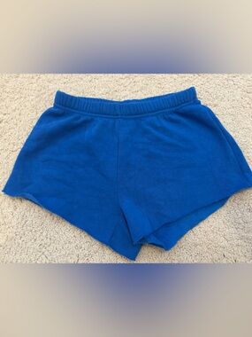 Katie J NYC Blue Dylan Tween Shorts, Size Large
